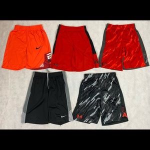 Youth Medium Nike/Under Armour 5 Piece Lot